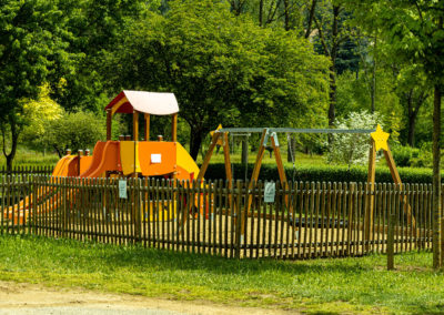 Parc pour enfants dans les Cévennes chez Fleurs des Cévennes