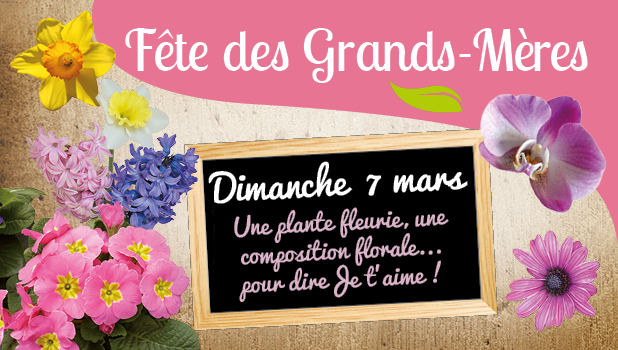 Dimanche 7 mars : Fête des Grands-Mères